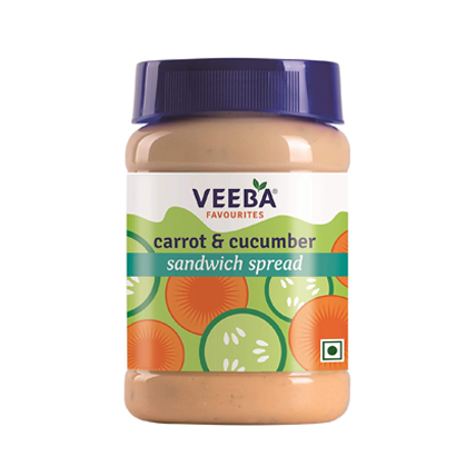 Veeba Spread Sandwich Carrot And Cucumber 